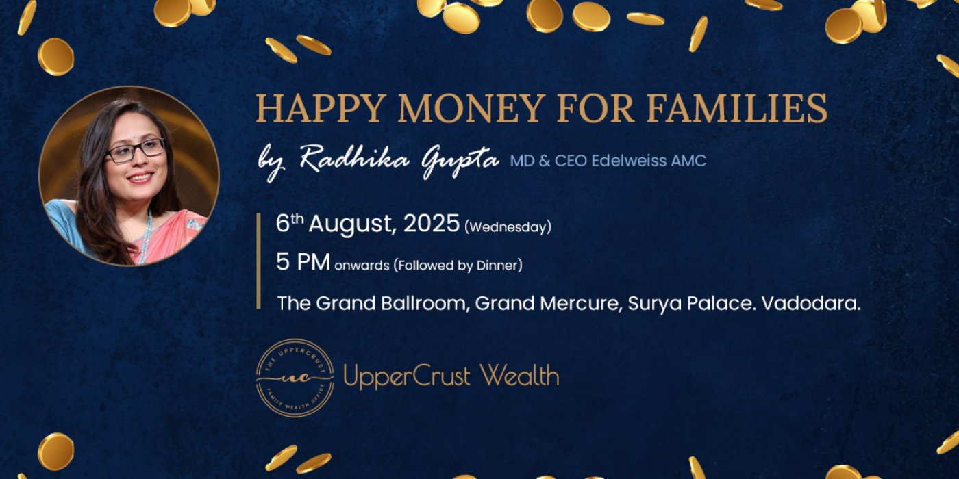 Happy Money for Families by Radhika Gupta, 6 August | Event in Vadodara | AllEvents