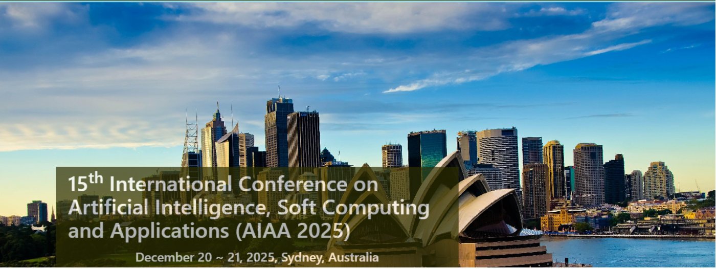15th International Conference on Artificial Intelligence, Soft Computing and Applications, 20 December | AllEvents
