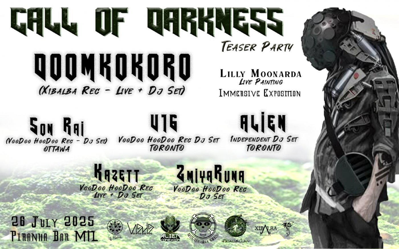 CALL OF DARKNESS (Teaser Party Montreal) | Event in Montreal | AllEvents