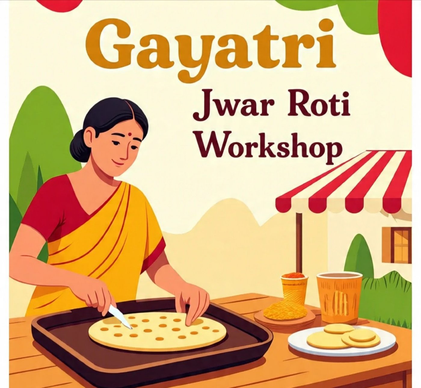 Traditional roti workshop, 21 July | Event in Hyderabad | AllEvents