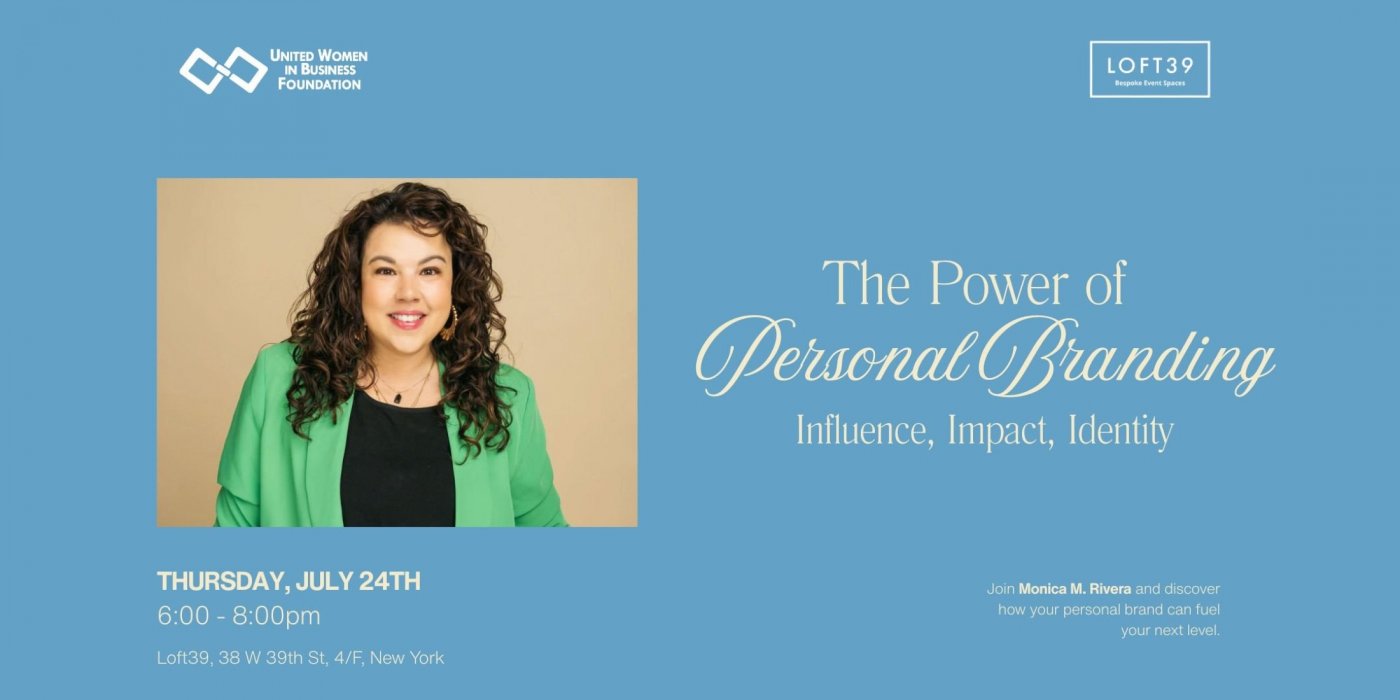 UWIB Presents: The Power of Personal Branding: Influence, Impact, Identity, 24 July | Event in New York | AllEvents