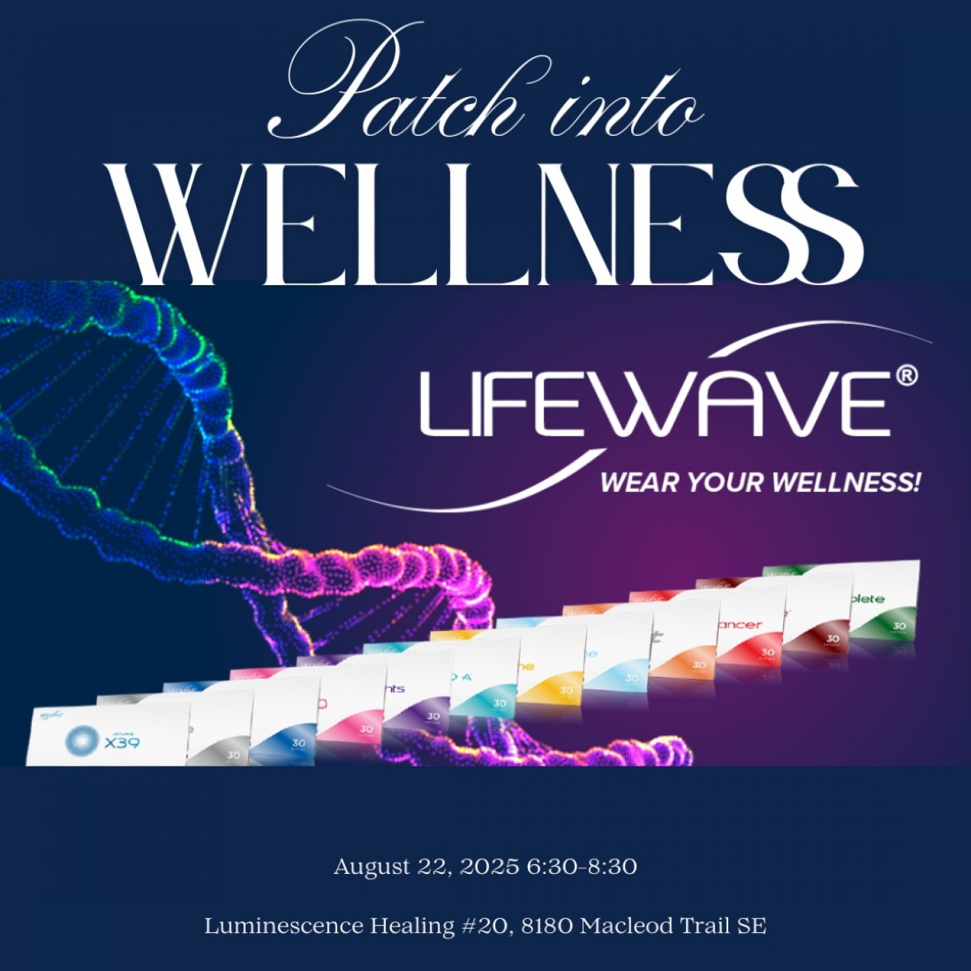 Patch into Wellness, 22 August | Event in Calgary | AllEvents