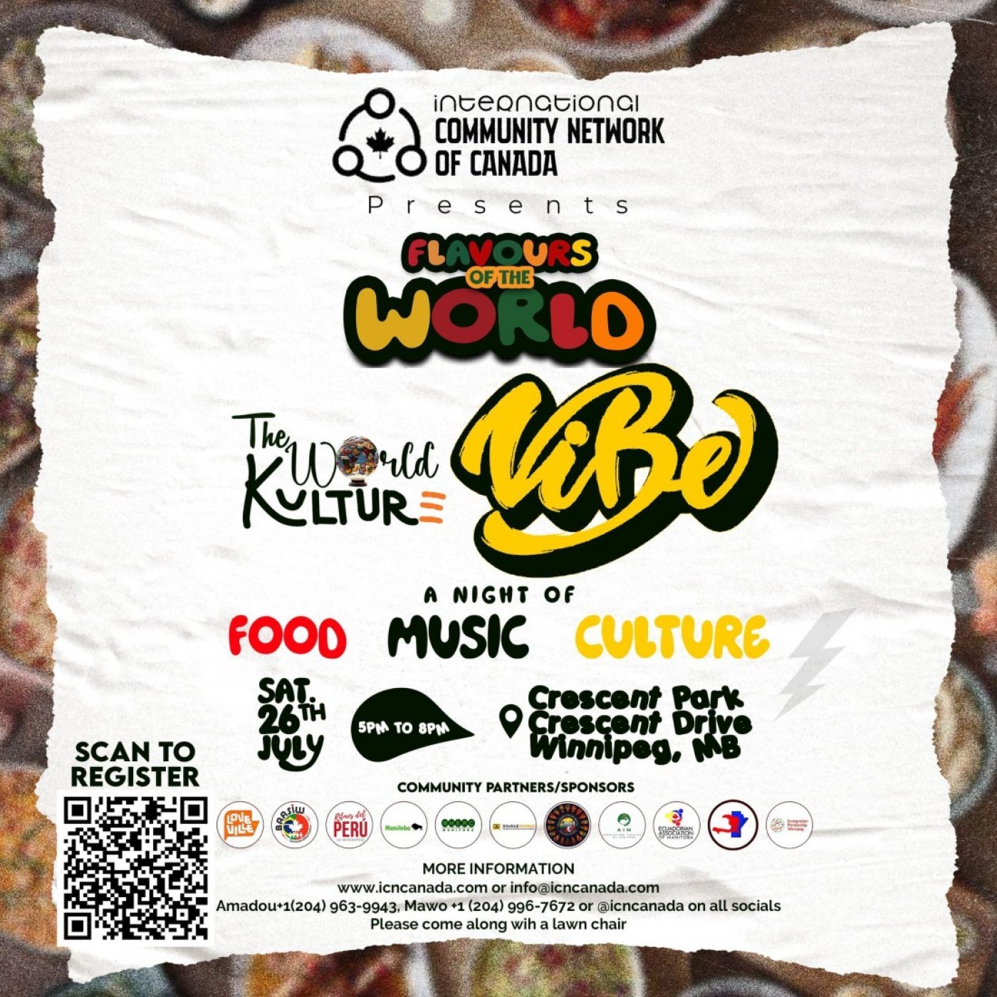 Flavours of the World , 26 July | Event in Winnipeg | AllEvents