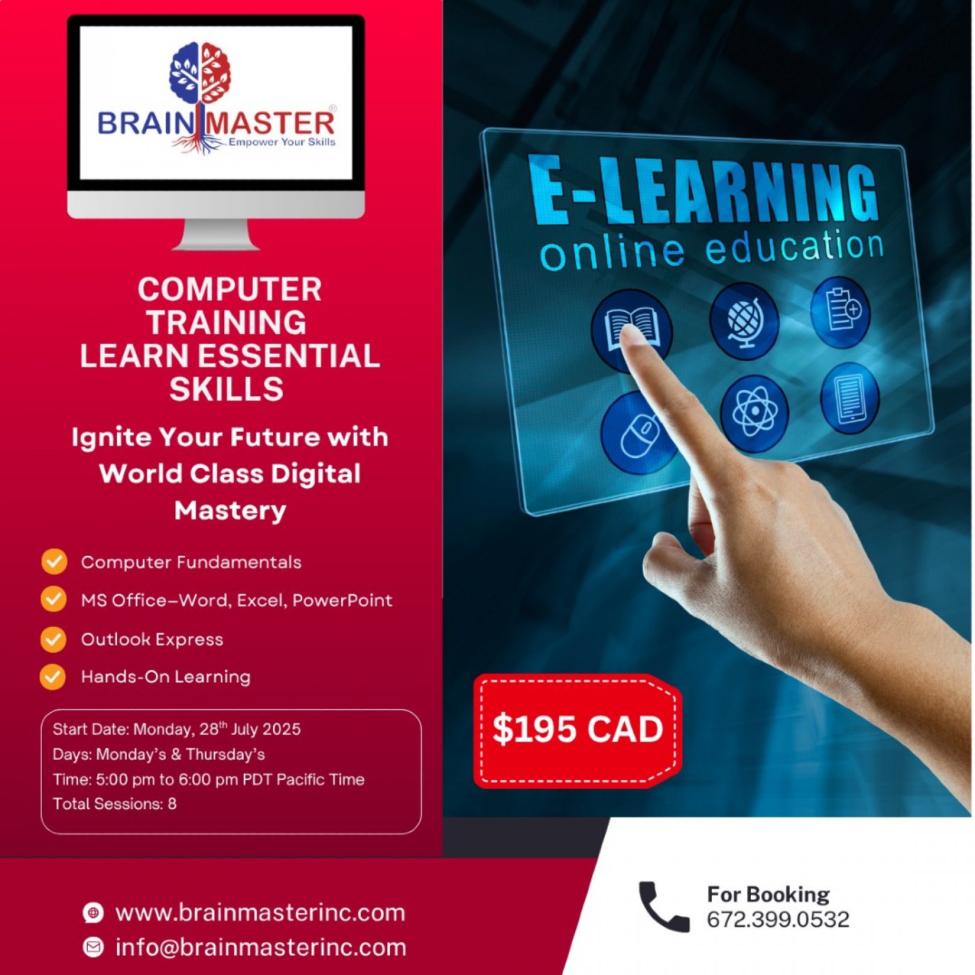 Computer Training by Brain Master, 28 July | Online Event | AllEvents