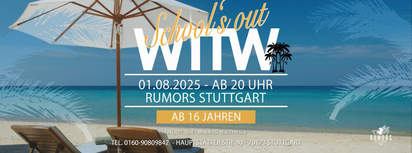 WTTW ab 16 Jahren - Stuttgarts angesagteste 16er Party!, 1 August | Event in Stuttgart | AllEvents