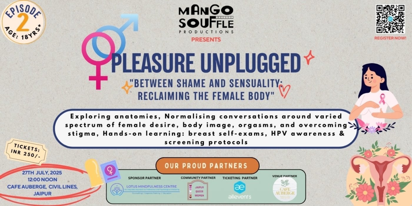 Pleasure Unplugged - "Between Shame and Sensuality: Reclaiming the Female Body", 27 July | AllEvents