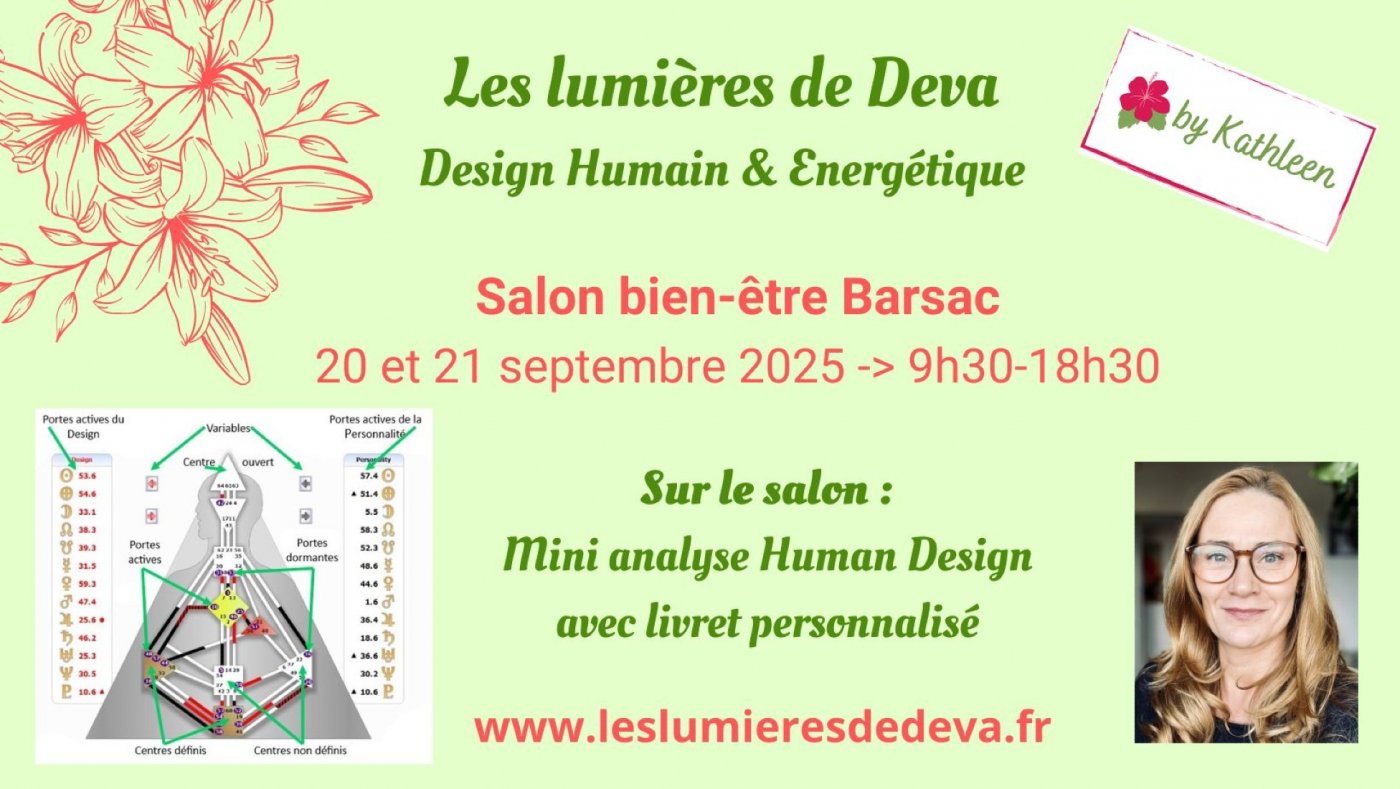 Salon bien-être Barsac - Design Humain Bordeaux, 20 September | Event in Bordeaux | AllEvents