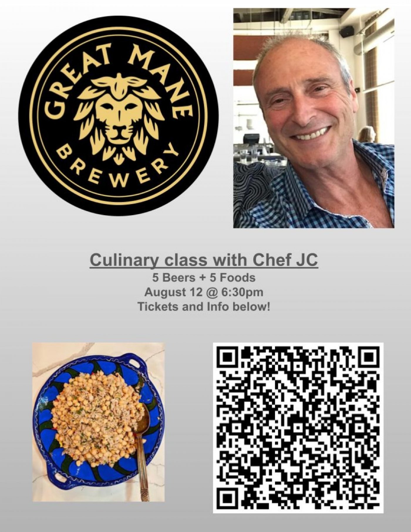 Culinary Class with beer parings!, 12 August | Event in Haymarket | AllEvents