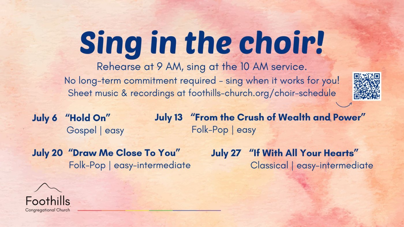 Sing in the choir!, 27 July | Event in Los Altos | AllEvents