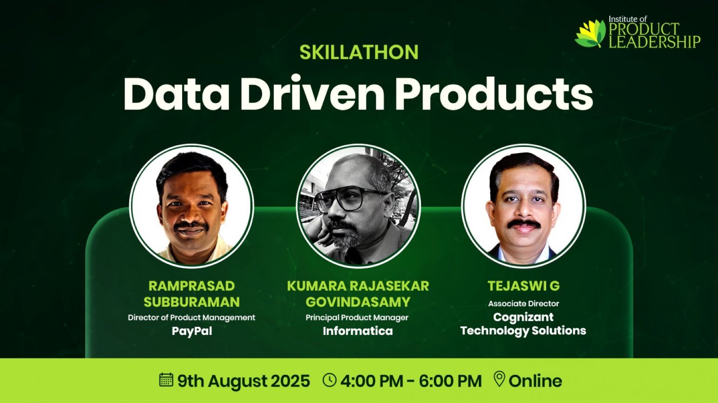 Skillathon - Data Driven Products, 9 August | Online Event | AllEvents