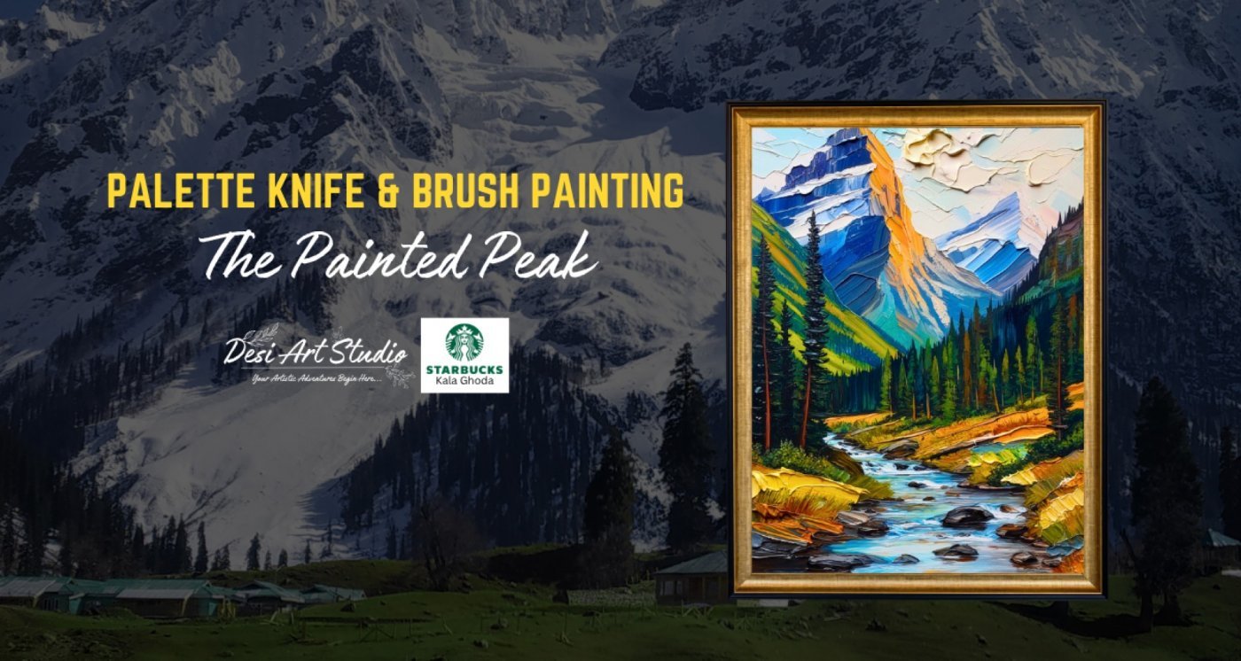 Palette Knife & Brush Painting - Desi Art Studio, 26 July | Event in Mumbai | AllEvents