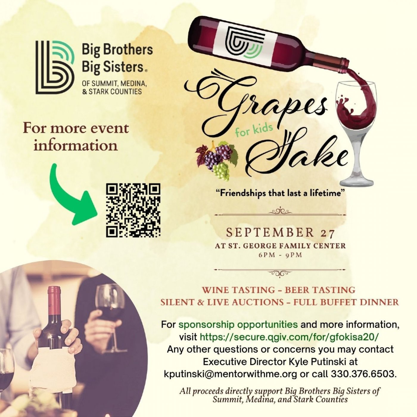 Grapes for Kids' Sake, 27 September | Event in Copley | AllEvents