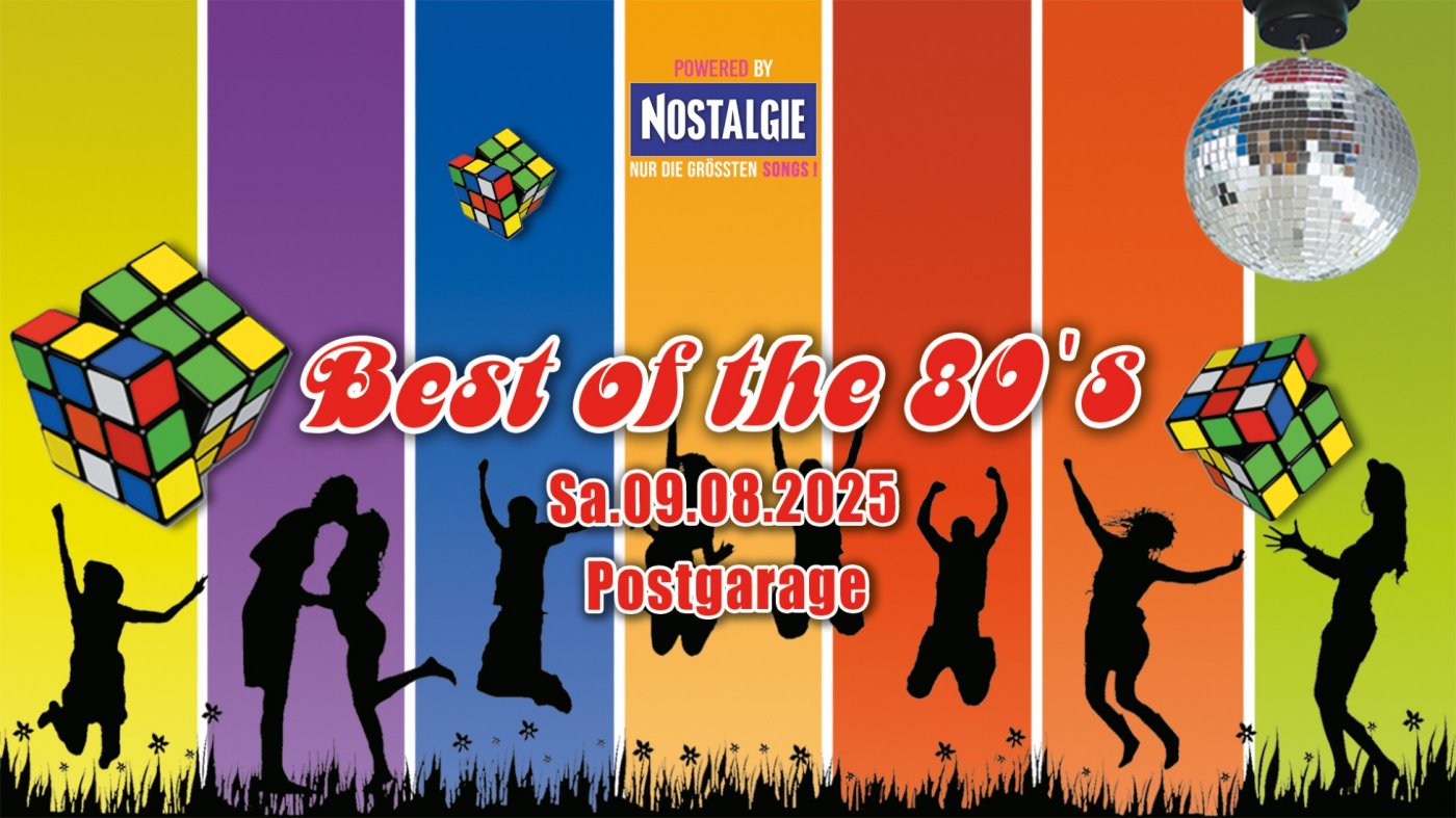 Best of the 80s, 9 August | Event in Graz | AllEvents