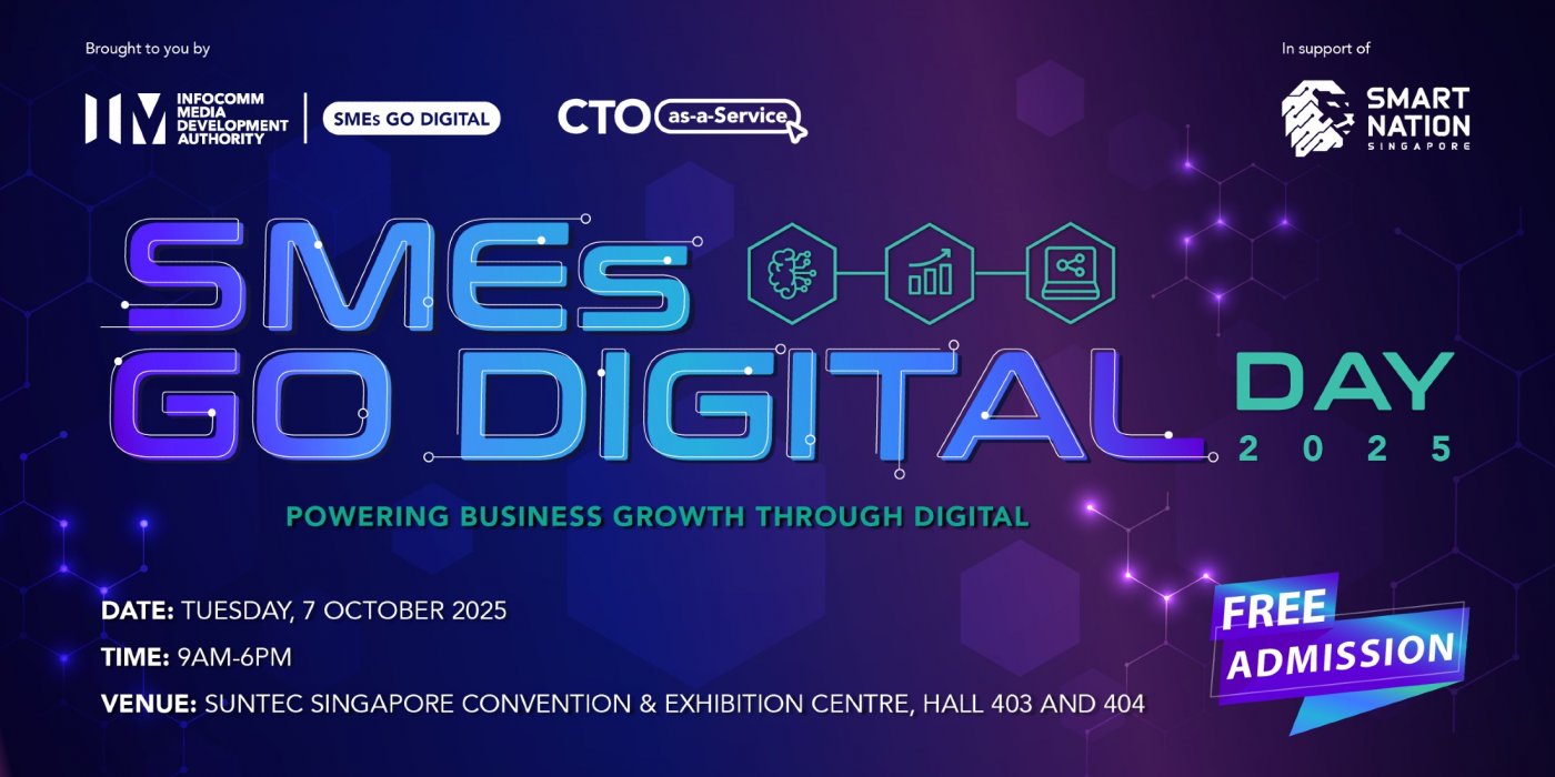 SMEs Go Digital Day 2025, 7 October | Event in Singapore | AllEvents