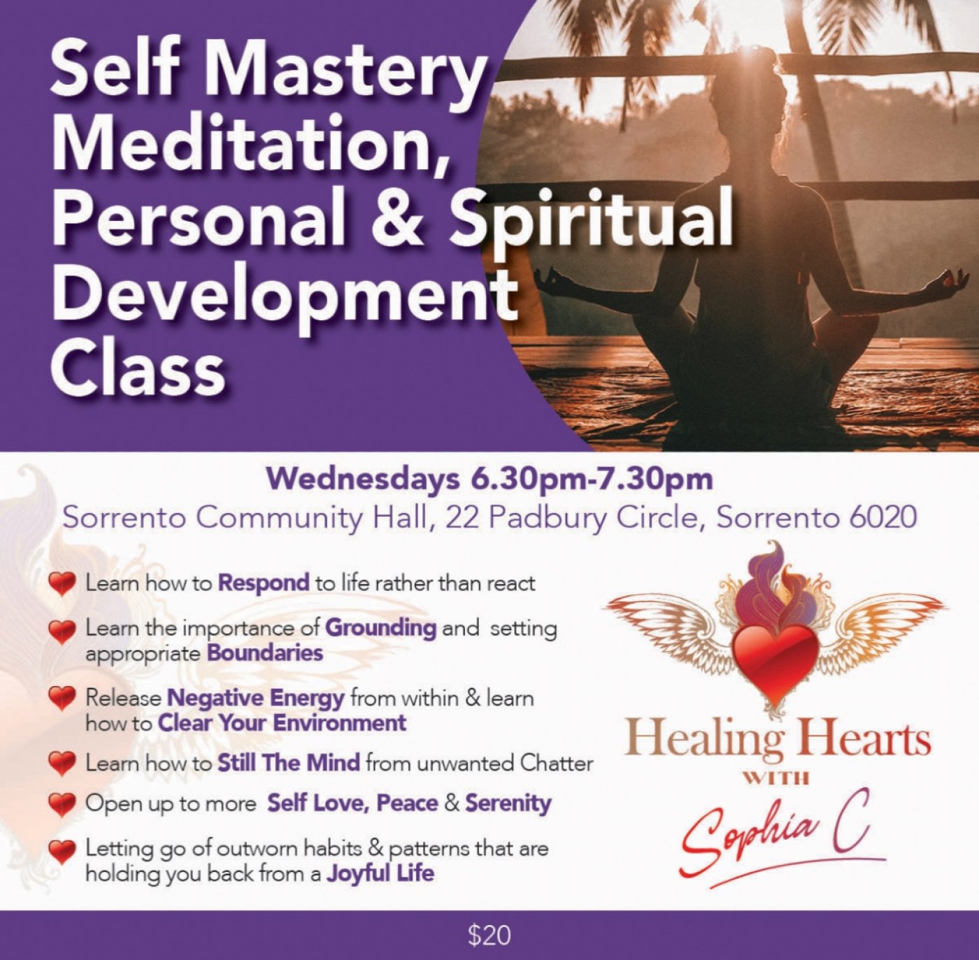 Self Mastery Meditation , Personal & Spiritual Development  | Event in Perth | AllEvents