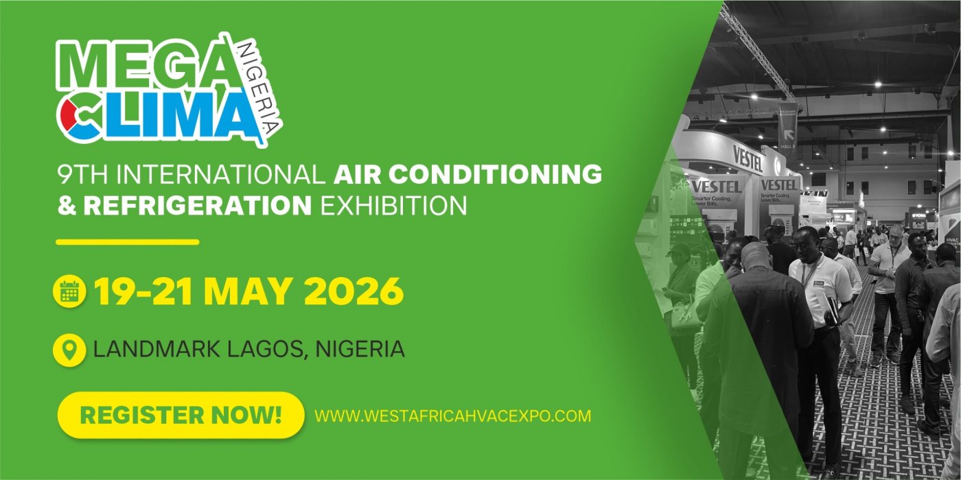 MEGA CLIMA NIGERIA HVAC+R EXPO 2026, 19 May | Event in Lagos | AllEvents