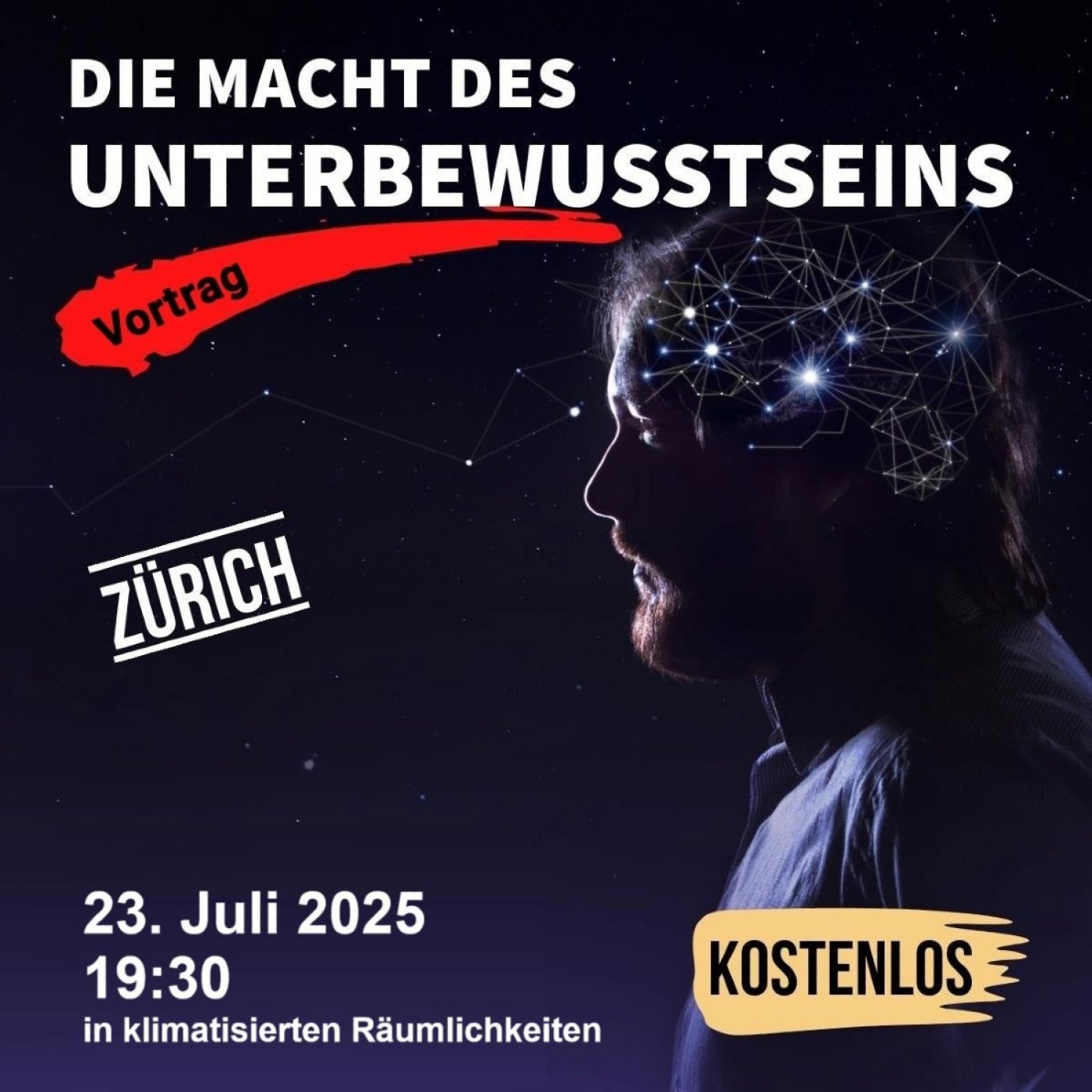 Vortrag - Die Macht des Unterbewusstseins, 23 July | Event in Uster | AllEvents