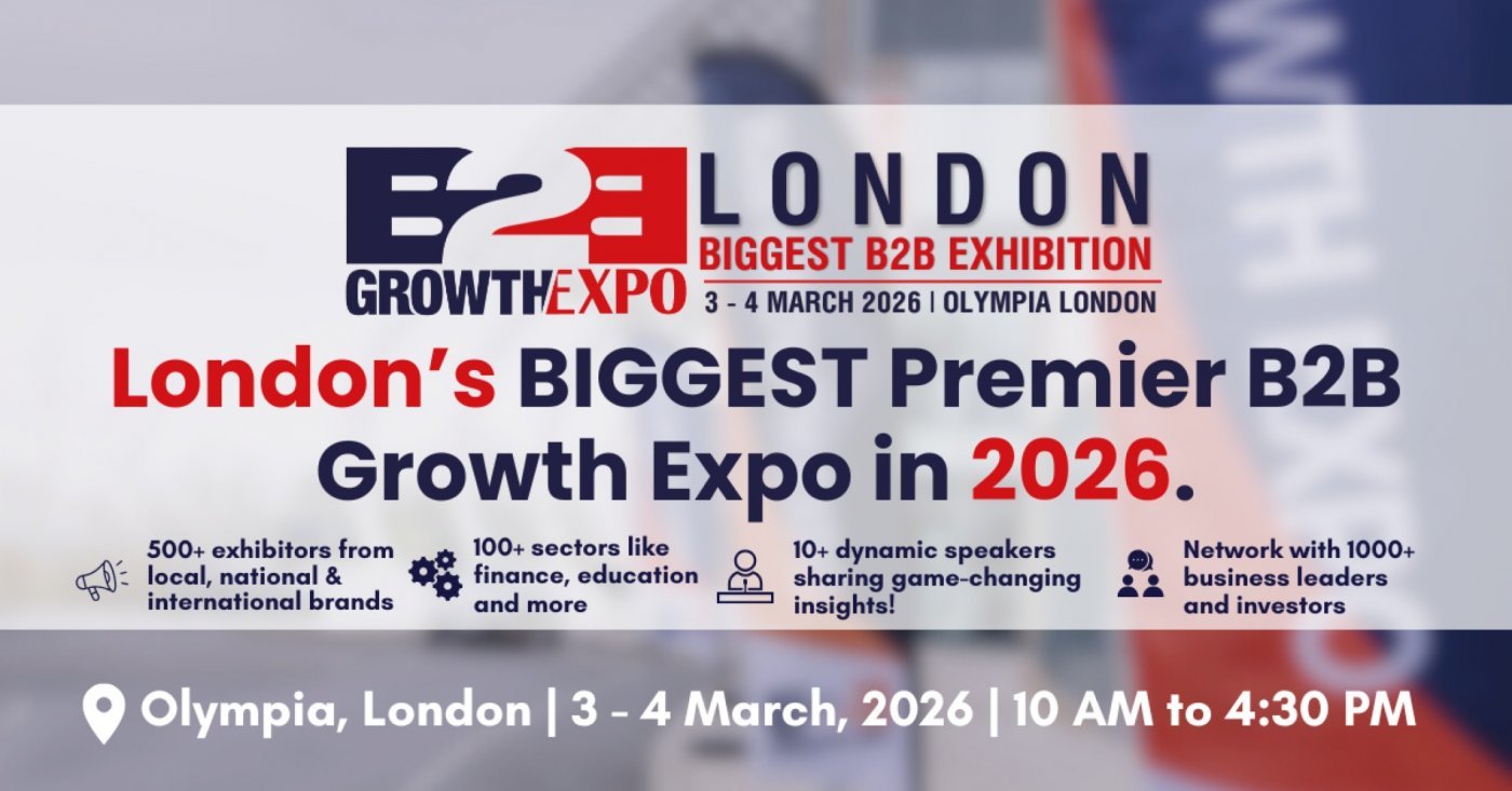 London B2B Growth Expo 2026 | Become a Visitor at a Premier B2B Show, 3 March | Event in London | AllEvents