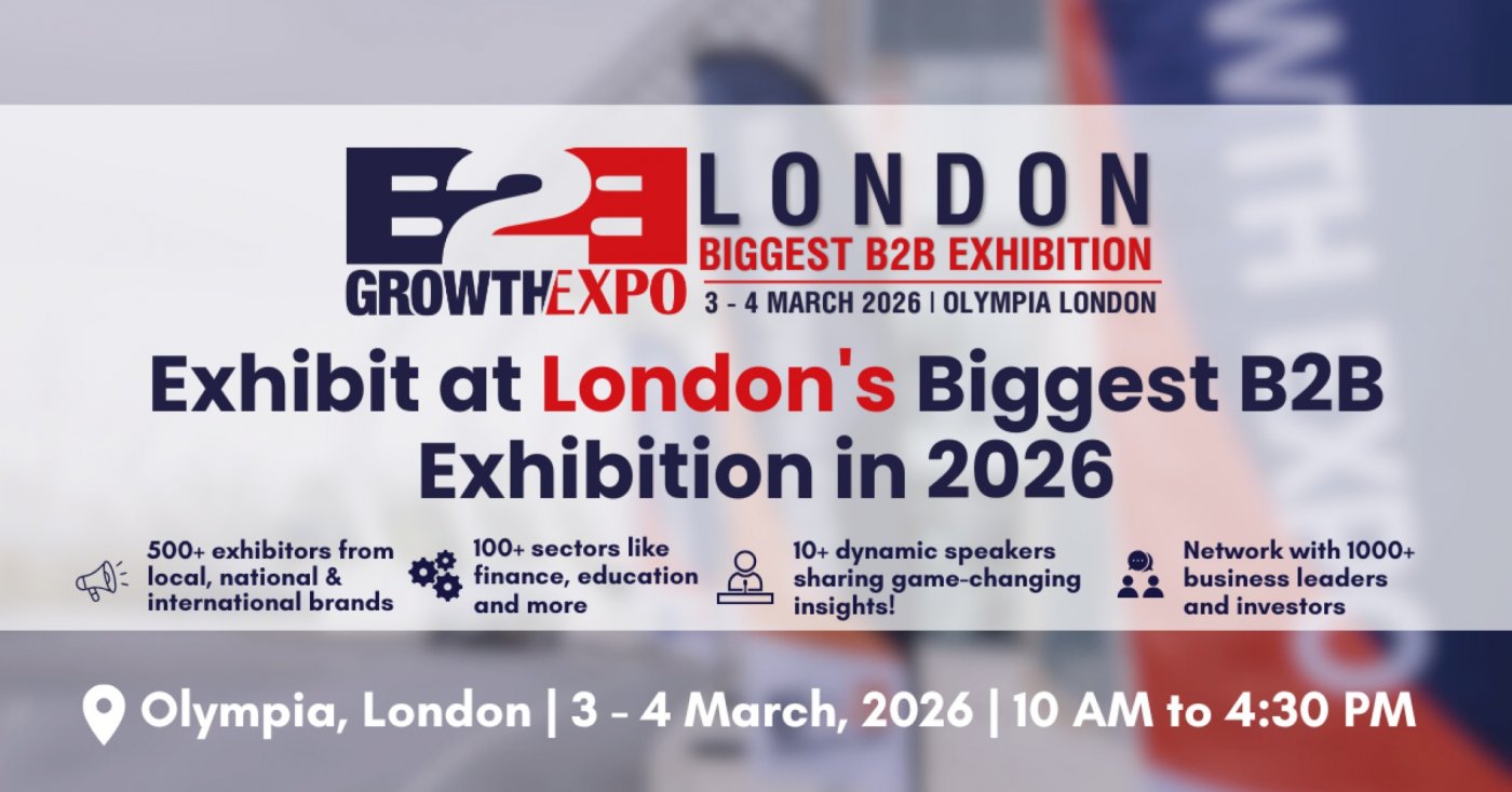 London B2B Growth Expo 2026 | Book your Stand at the Premier B2B Show, 3 March | Event in London | AllEvents