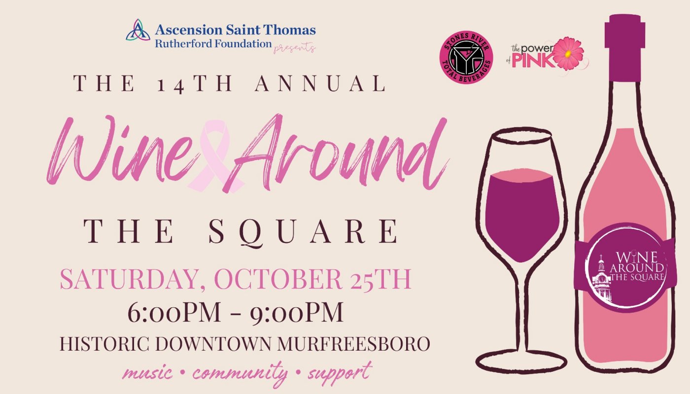 Wine Around the Square, 25 October | Event in Murfreesboro | AllEvents