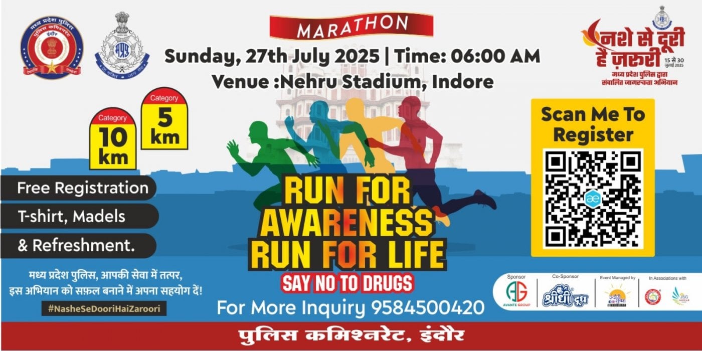 RUN FOR AWARENESS RUN FOR LIFE, 27 July | Event in Indore | AllEvents