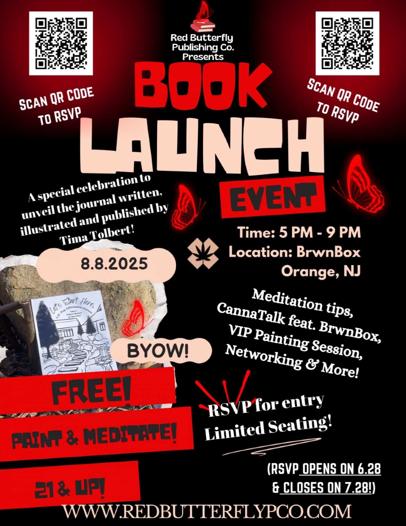 Let’s Start Here. Book Launch!, 8 August | Event in City of Orange | AllEvents