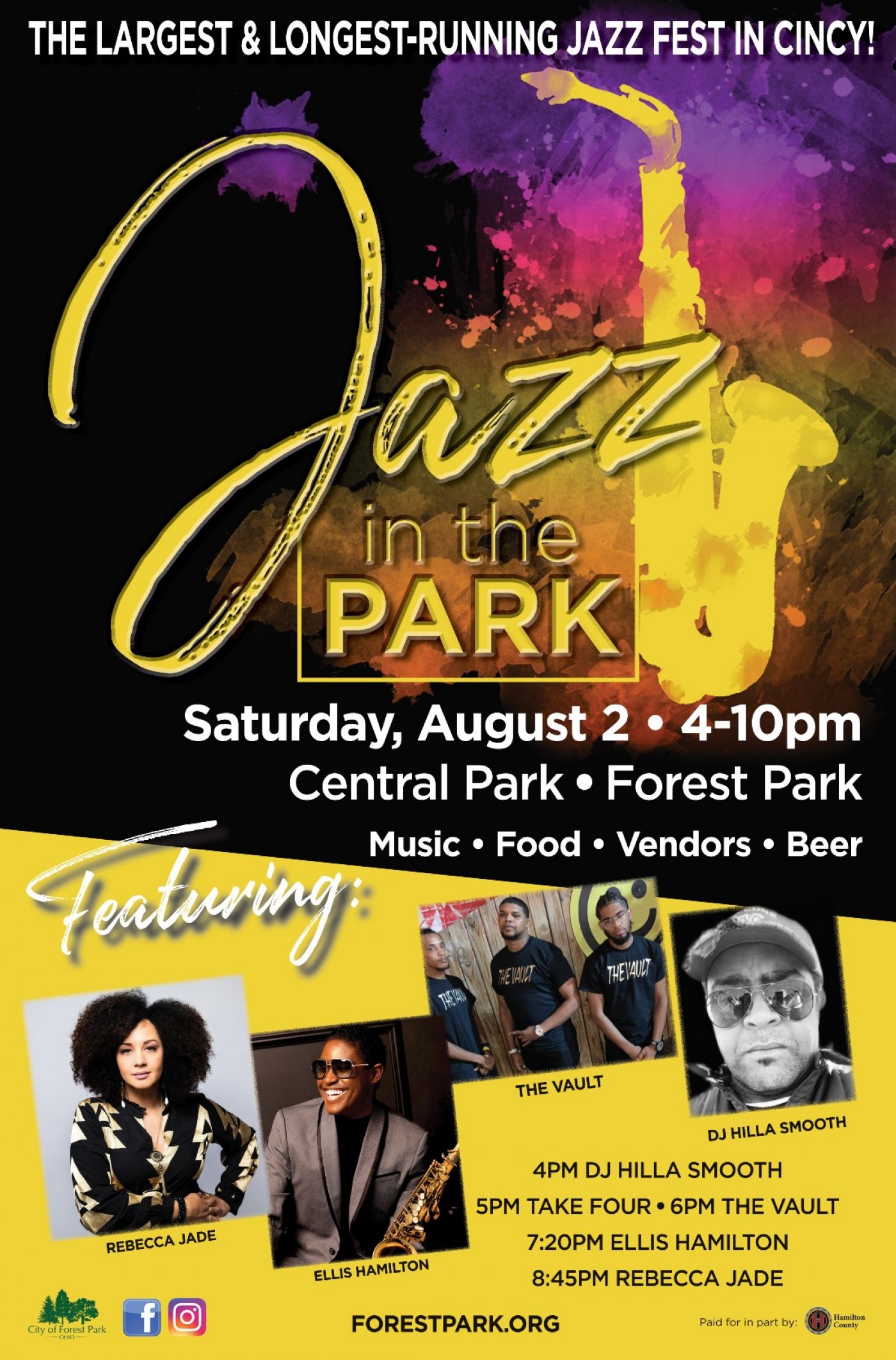 Jazz in the Park, 2 August | Event in Forest Park | AllEvents