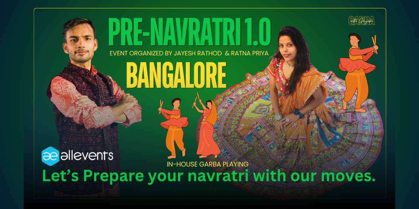 Pre-Navratri 1.0 Garba & Dandiya Utsav | Event in Bangalore | AllEvents