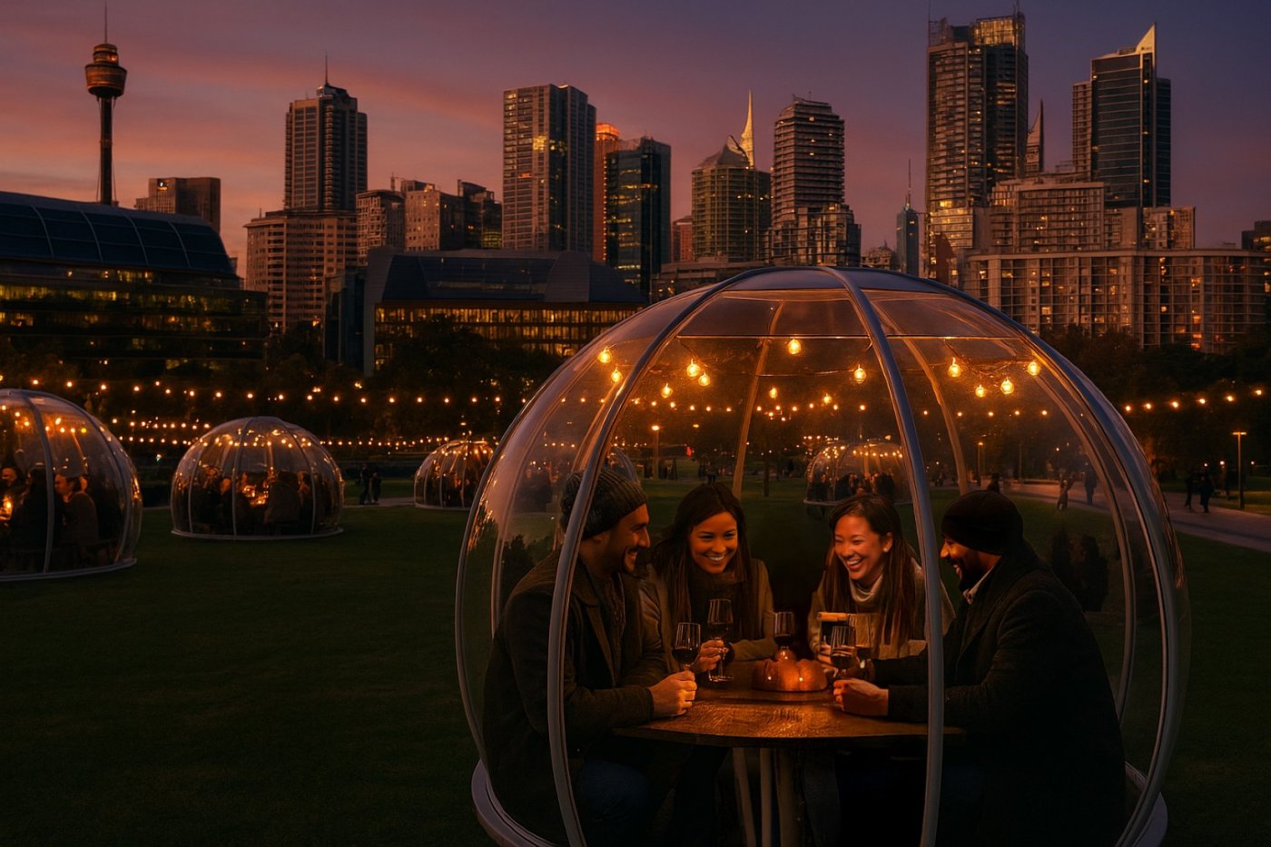 Frost & Feast: Dome Dining at Darling Quarter, 16 August | Event in Sydney | AllEvents