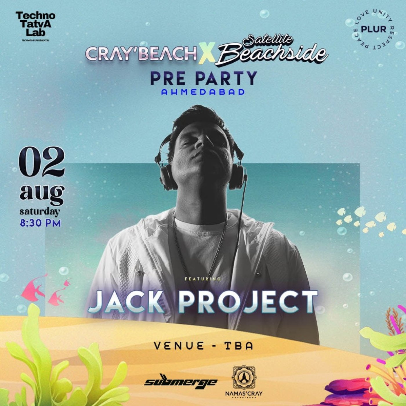 Satellite x Crazy Beach Side - Official Pre-Party in Ahmedabad, 2 August | Event in Ahmedabad | AllEvents