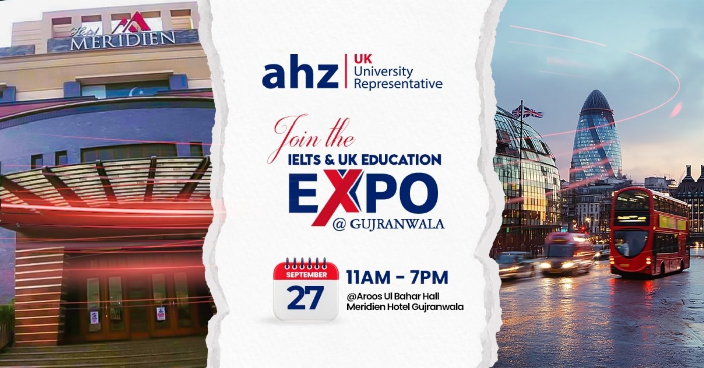 IELTS & UK Education Expo @ Meridien Hotel Gujranwala, 27 September | Event in Gujranwala | AllEvents