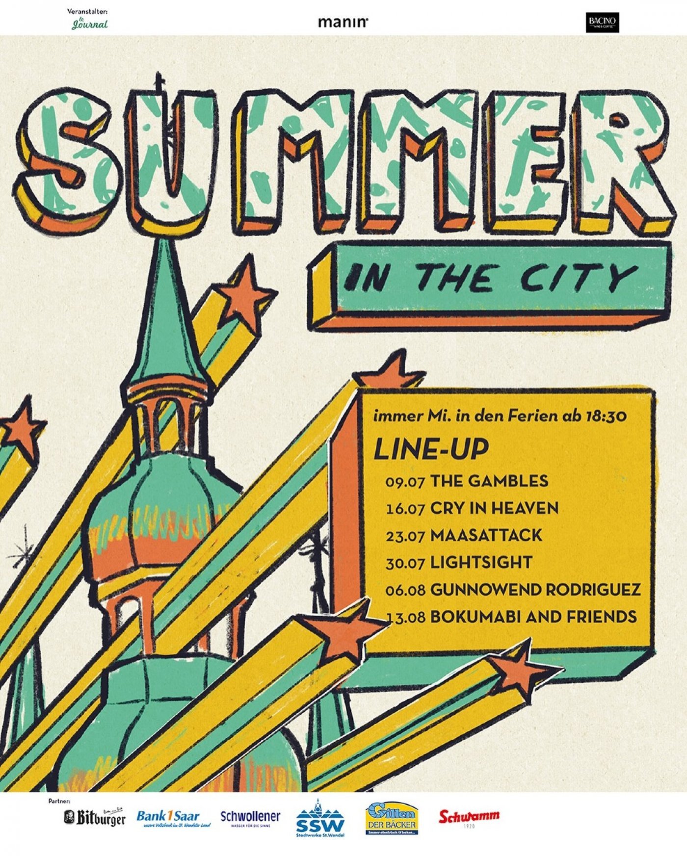Summer in the City, 24 July | Event in Sankt Wendel | AllEvents