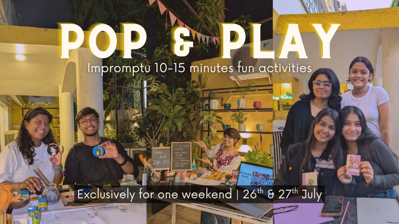 Pop & Play at Crazy Plant Lady Cafe, 26 July | Event in Ahmedabad | AllEvents