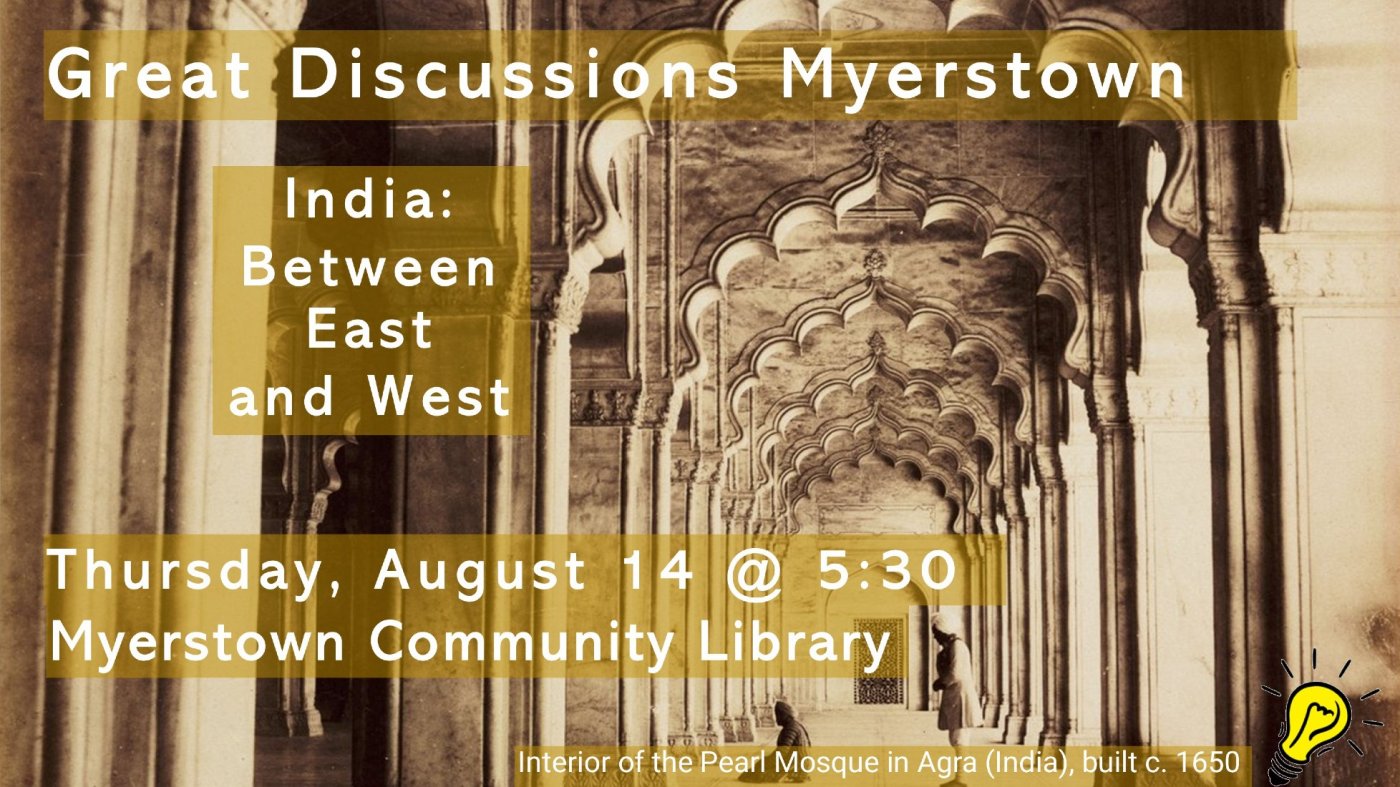 India: Between East and West, 14 August | Event in Myerstown | AllEvents