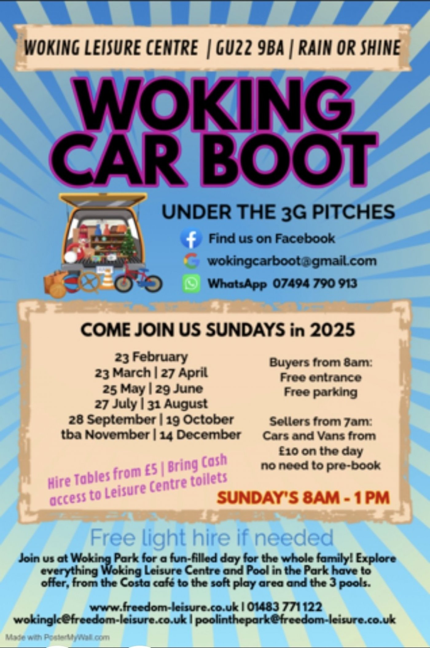 Woking Car Boot Sale | Event in Woking | AllEvents