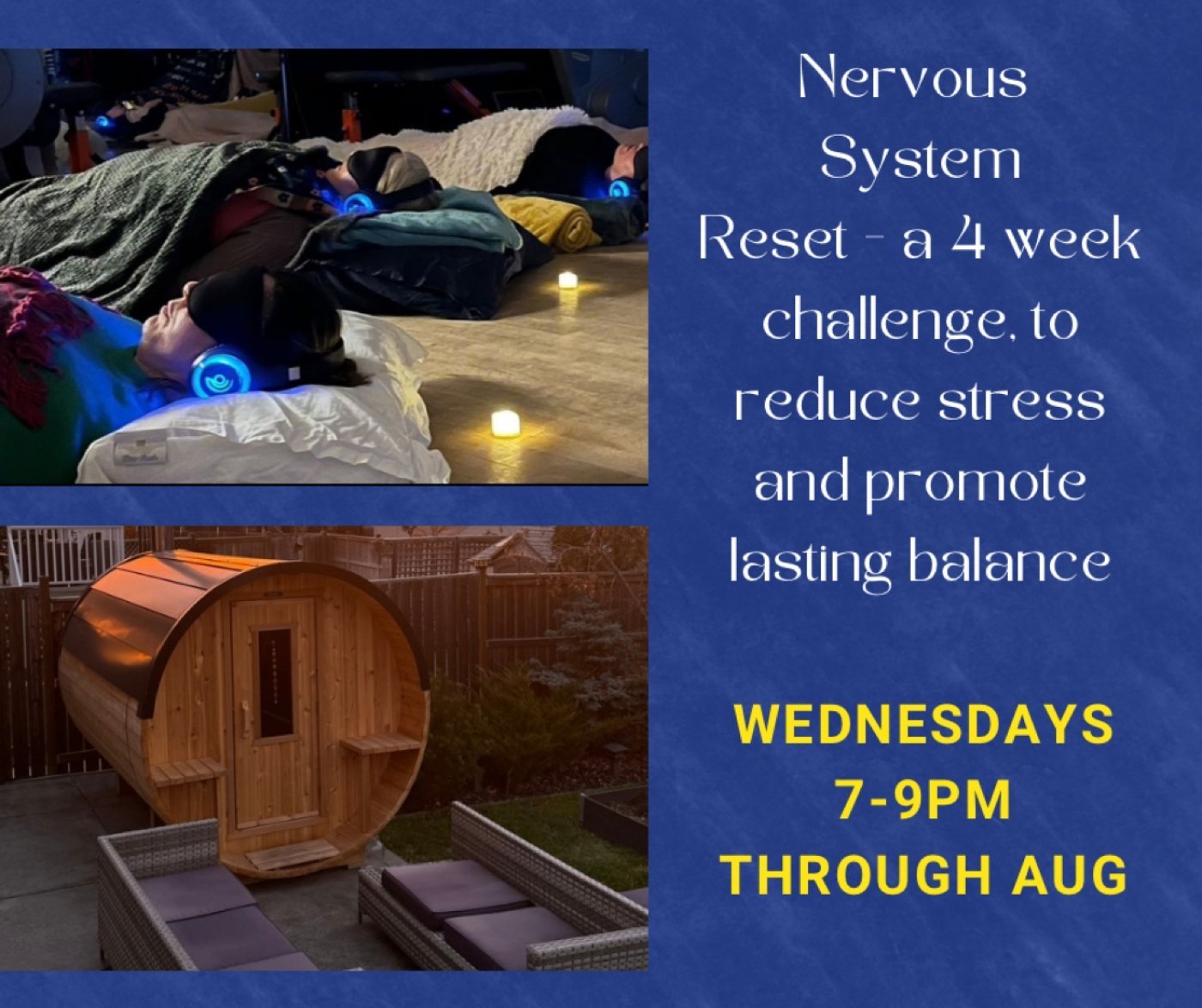 Nervous System Reset 4 Week Challenge, 6 August | Event in Saskatoon | AllEvents