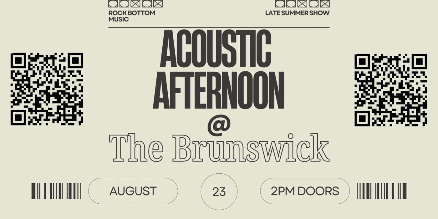 Acoustic Afternoon @ The Brunswick, 23 August | Event in Brighton and Hove | AllEvents