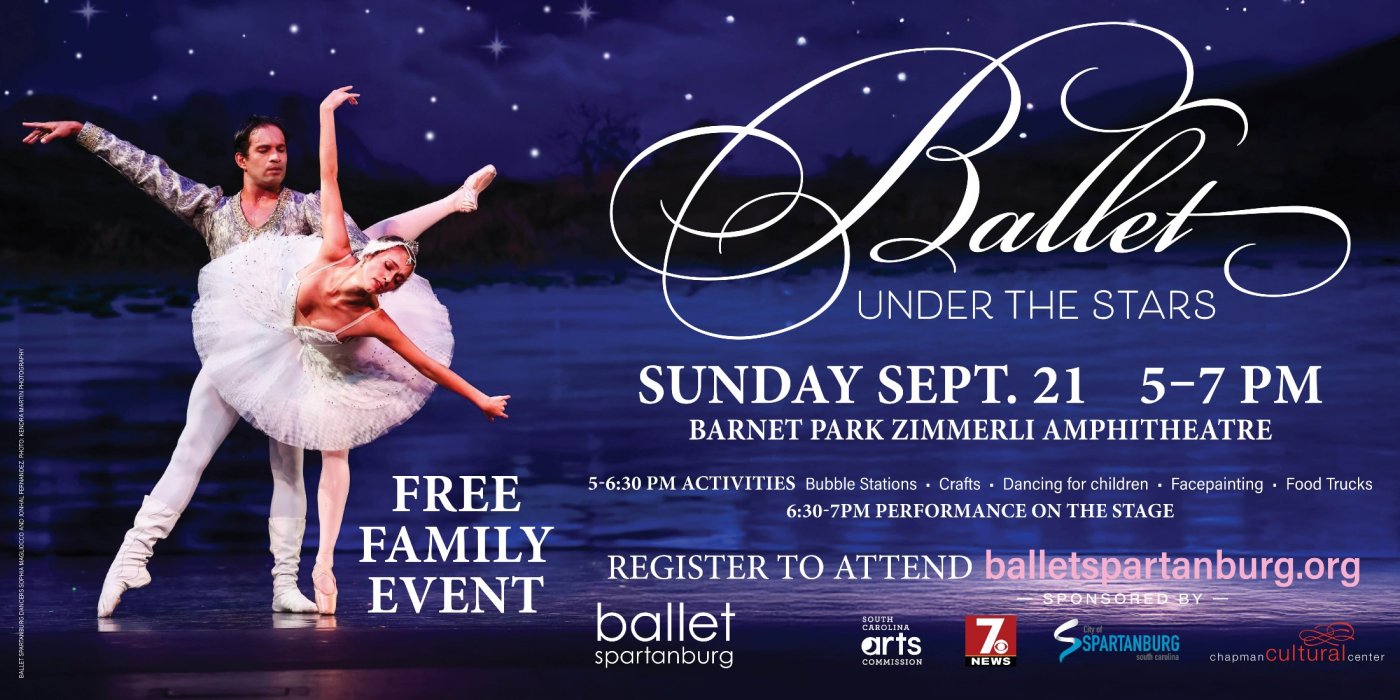 Ballet Under The Stars, 21 September | Event in Spartanburg | AllEvents