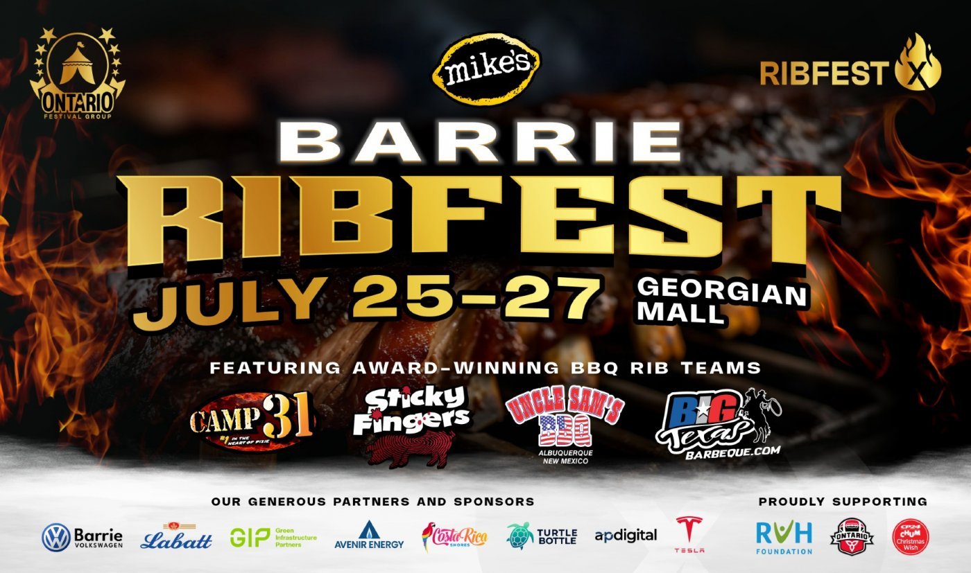 BARRIE RIBFEST 2025, 25 July | Event in Barrie | AllEvents