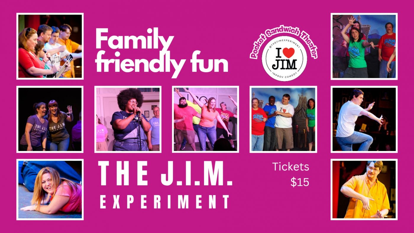 The JIM Experiment Family Friendly Improv Show!, 5 August | Event in Carrollton | AllEvents