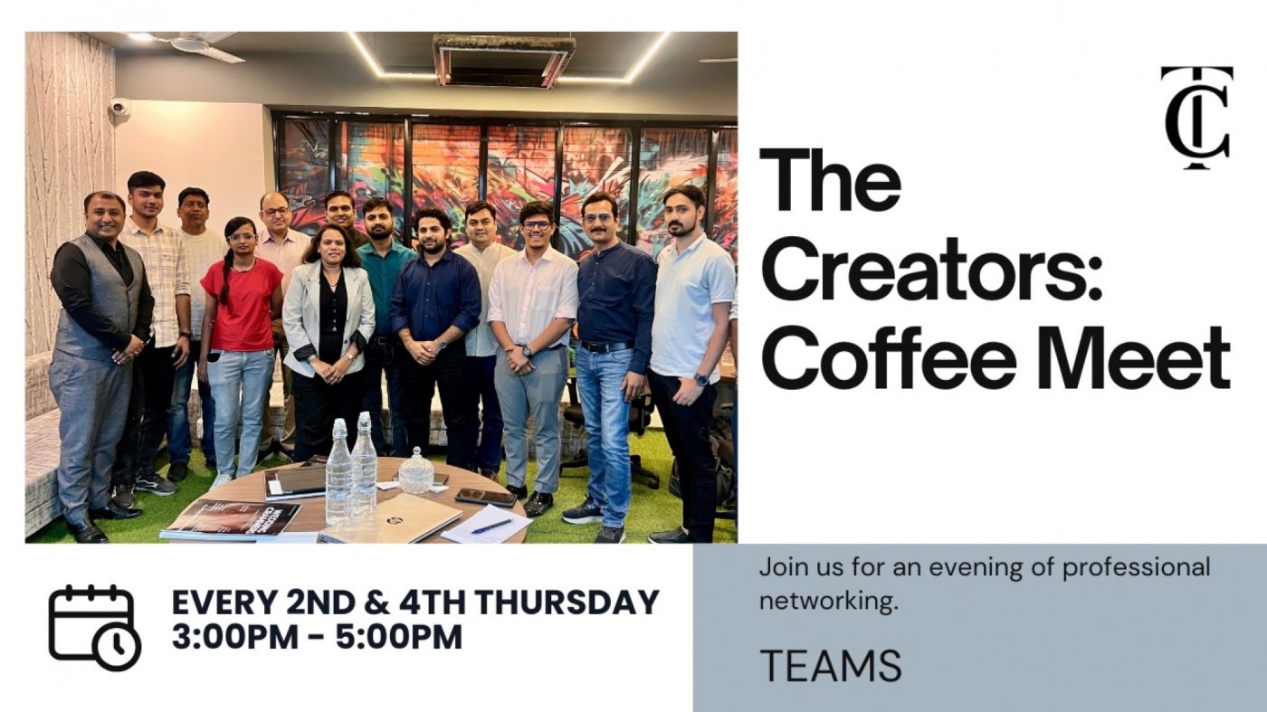 The Creators: Coffee Meet, 14 August | Online Event | AllEvents