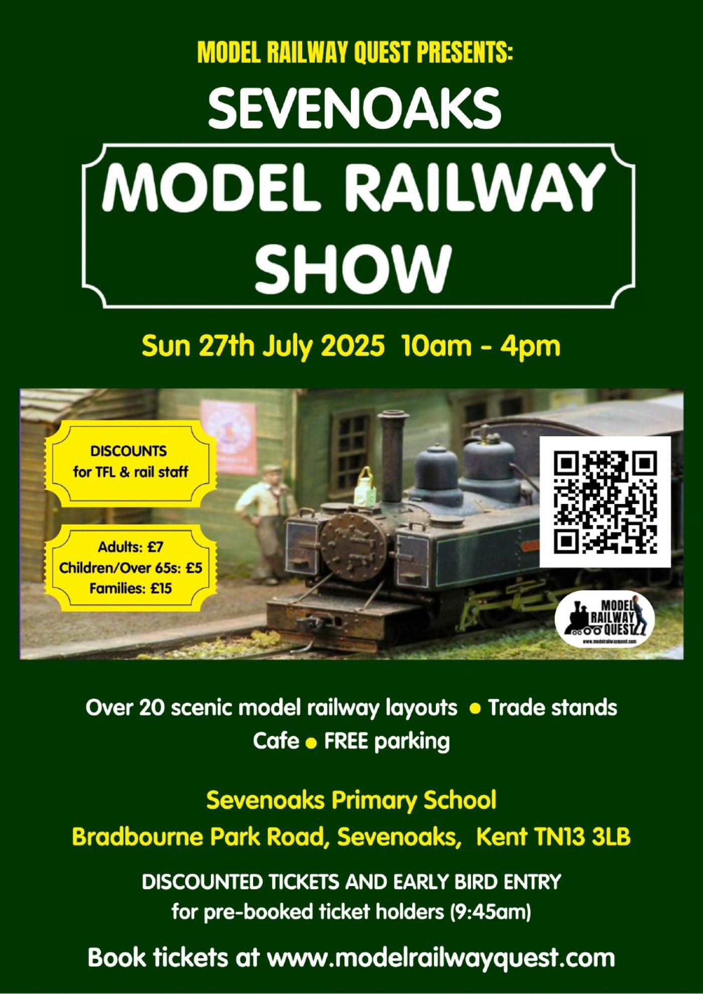 Sevenoaks Model Railway Show, 27 July | Event in Sevenoaks | AllEvents