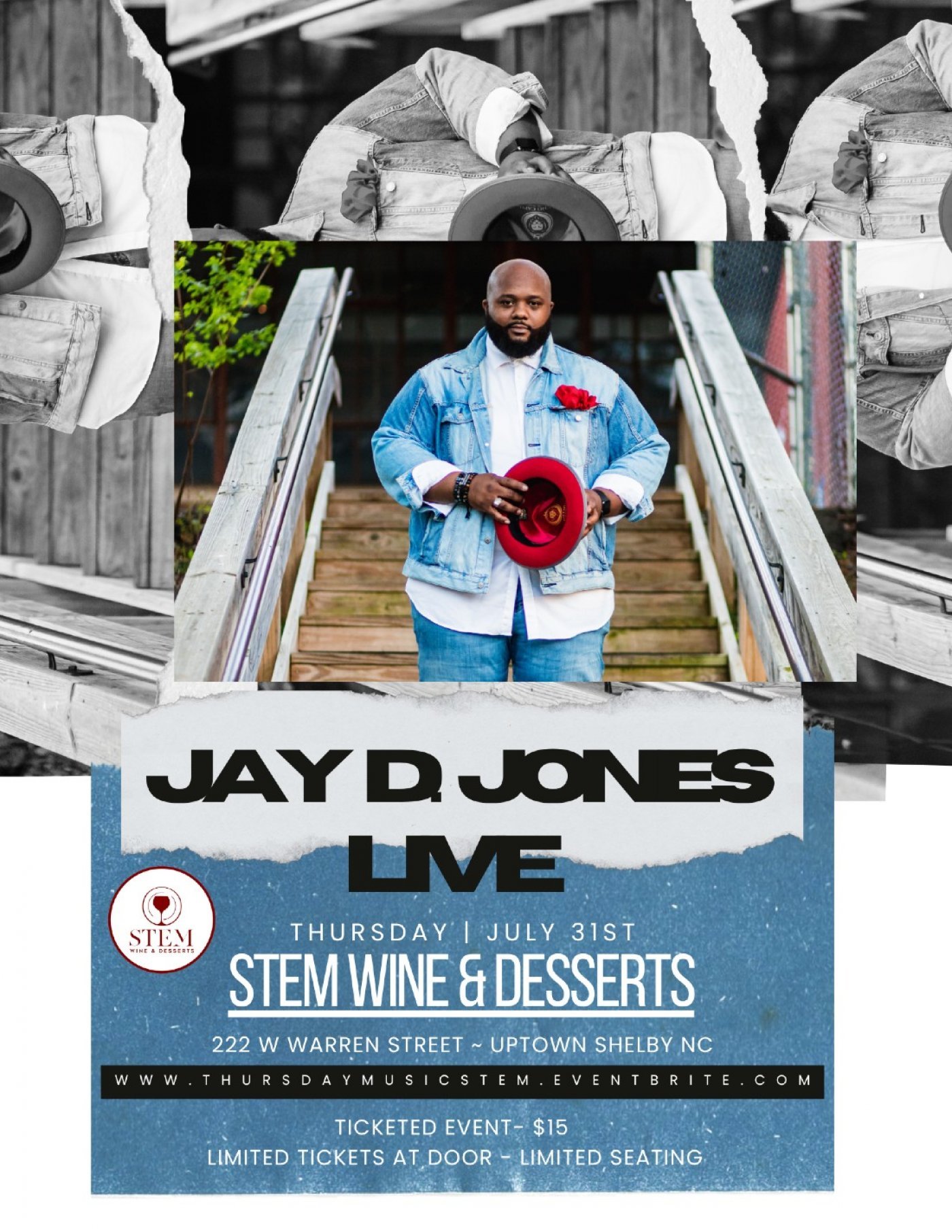 Live Performance- Jay D. Jones, 31 July | Event in Shelby | AllEvents