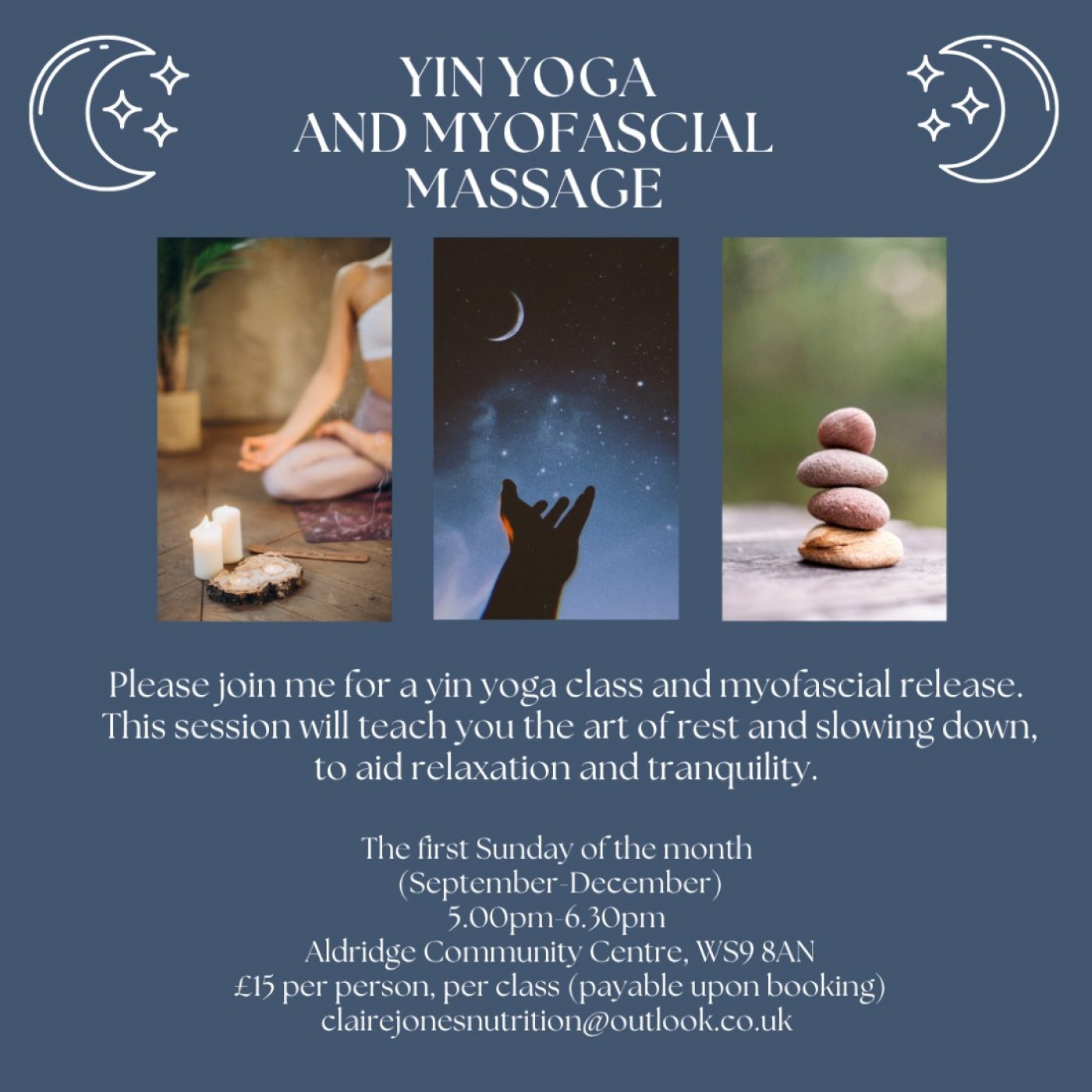 Yin yoga with myofascial massage - The first Sunday of the month, 7 September | Event in Walsall | AllEvents