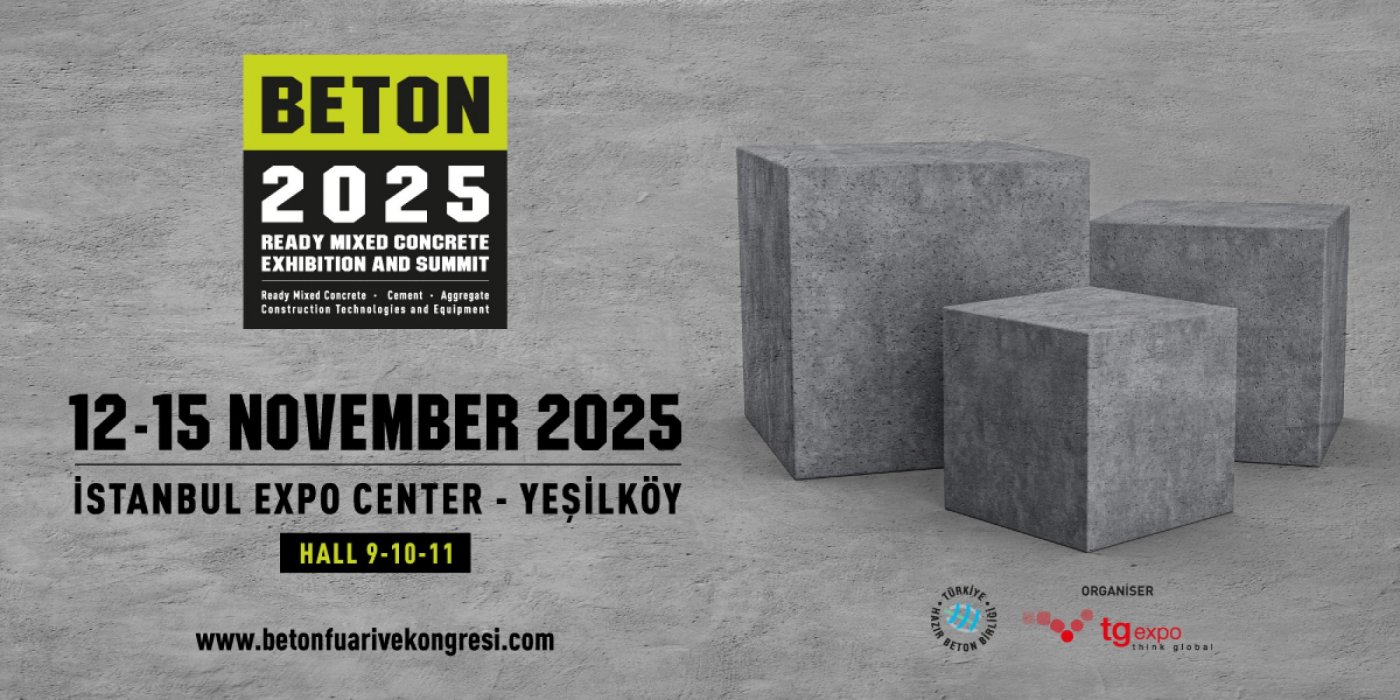 BETON 2025 – Ready-Mixed Concrete Exhibition and Summit, 12 November | Event in Istanbul | AllEvents