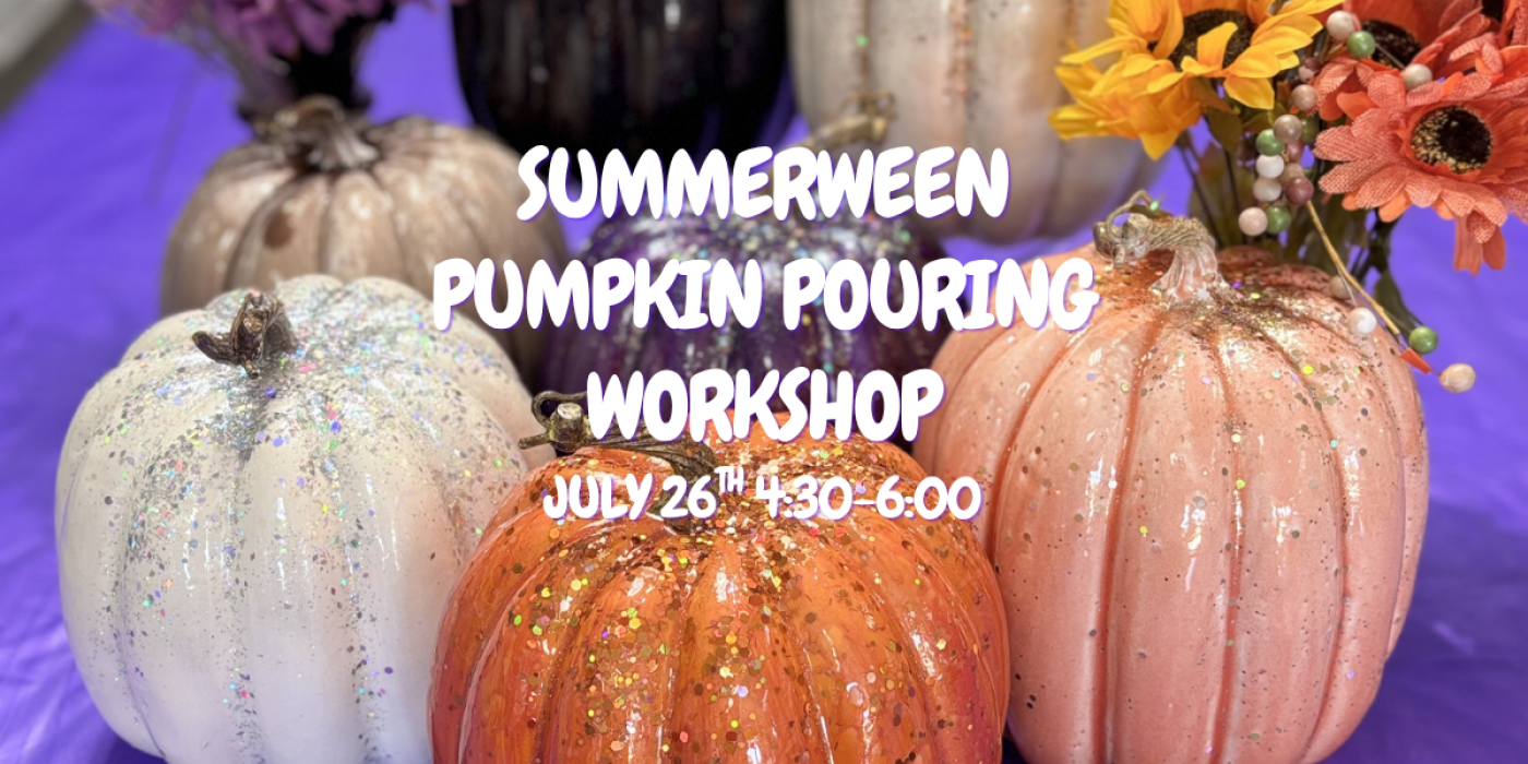 Summerween Resin Pumpkin Pour workshop | Event in Sarasota | AllEvents