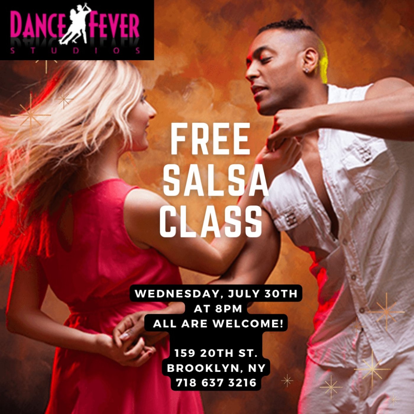 FREE Salsa Dance Classes NYC, 30 July | Event in Brooklyn | AllEvents