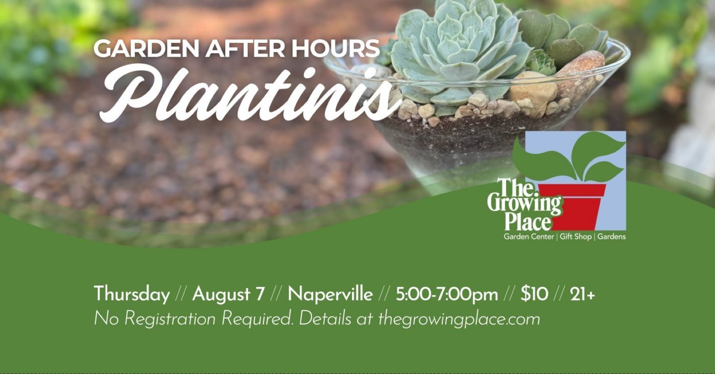Garden After Hours: Plantinis, 7 August | Event in Naperville | AllEvents