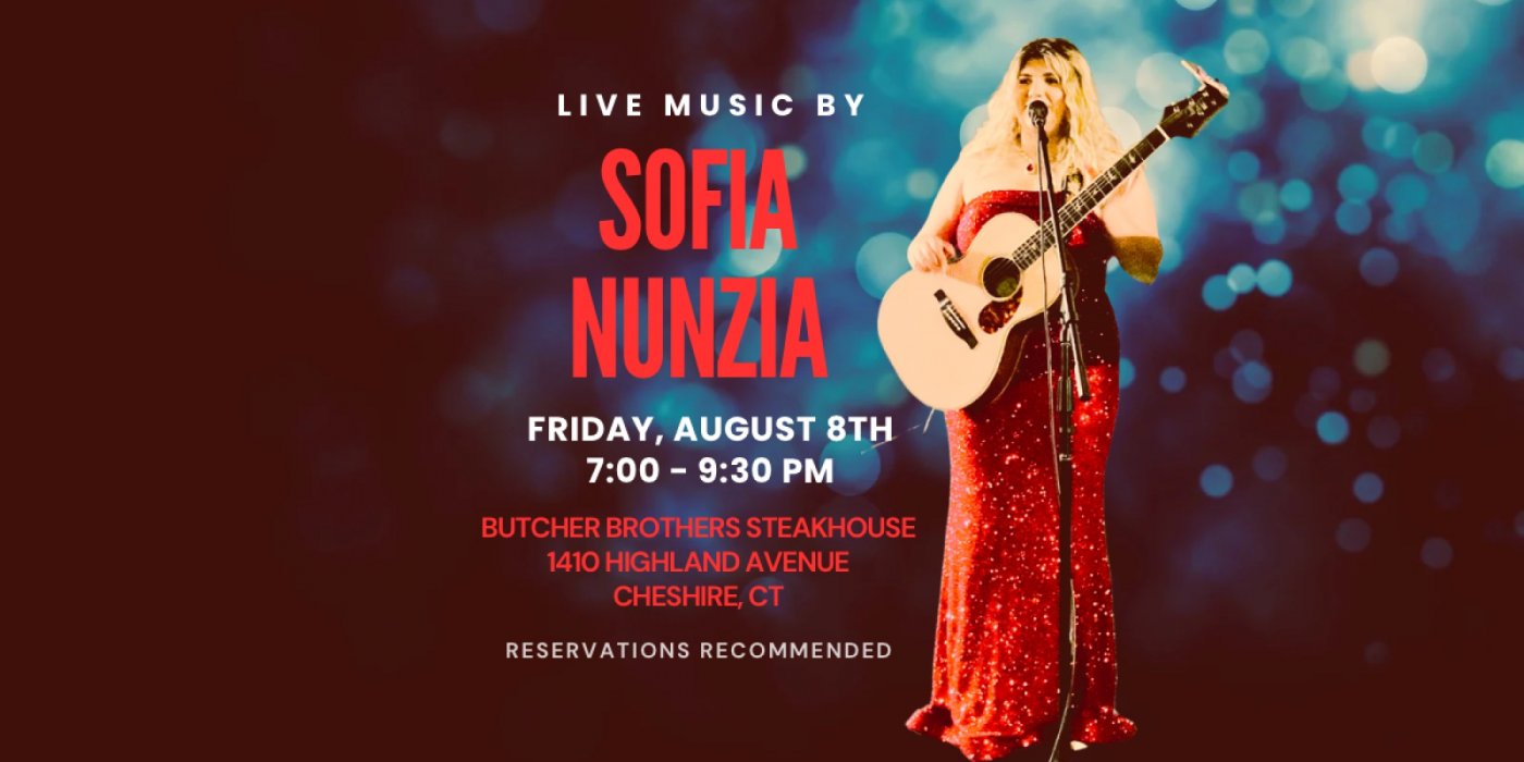 Sofia Nunzia - Live Music in Cheshire, CT!, 8 August | Event in Cheshire | AllEvents