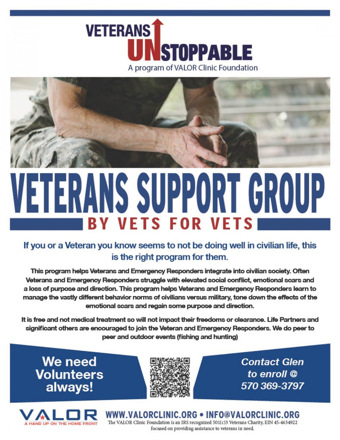 Veterans Unstoppable Program Retreat Classes -  August 1st - 4th,  2025, 1 August | Event in White Haven | AllEvents